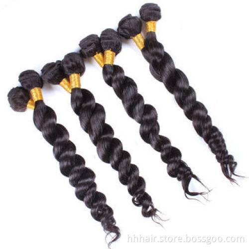 Grade 5A loose weave, unprocessed can be dyed, ironed and bleached by yourself
